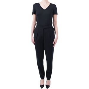 Vince Black Tapered Wool Blend Trouser Pants